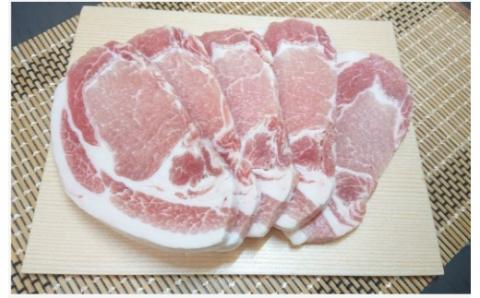 茨城県産 豚肉ロース厚切り1.0kg（100g×10枚）