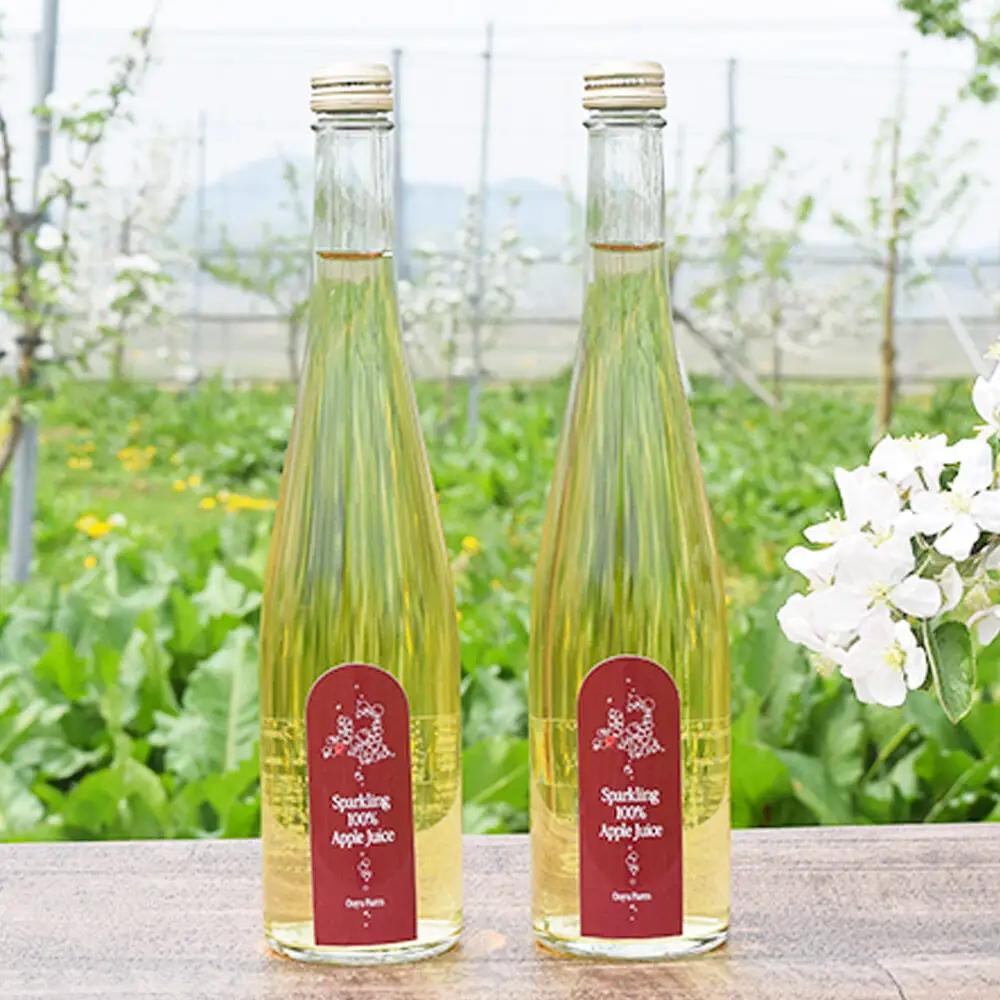 スパークリングジュース 500ml×2本＆りんごジャム 150g×3個のギフトセット リンゴ 果汁 林檎 飲料 アップル 果物 フルーツ 青森 飲み物 ドリンク