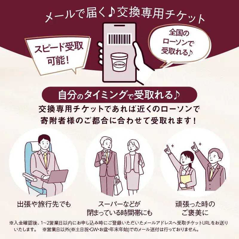 ハーゲンダッツ アイスクリーム『コンビニ交換専用チケット 2個(ローソン)』 商品券_H-rogift102