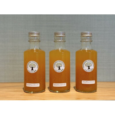 【ふるさと納税】南国の太陽をギュッと閉じ込めた濃厚カクテルシロップ 柑橘香る【たんかんシロップ】 A3-386【配送不可地域：離島】【1695243】