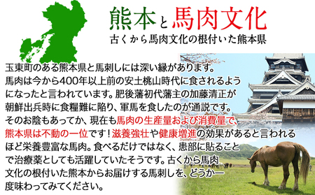 馬刺し3種の盛り合わせ《30日以内に出荷予定(土日祝除く)》 熊本県 苓北町 馬刺し 送料無料 肉