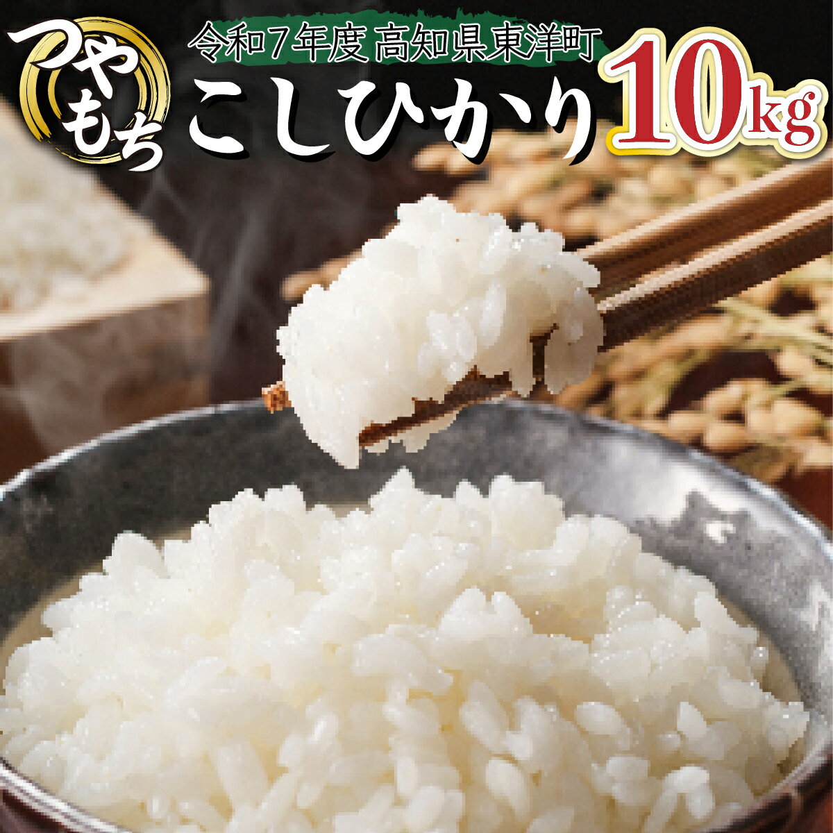 【ふるさと納税】令和7年産コシヒカリ10kg＜2025年11月発送＞【S138】東洋町産 国産 白米 精米 米 コメ こめ もっちり 四国 お取り寄せ 先行予約 家庭用 自宅用 贈り物 ギフト 送料無料