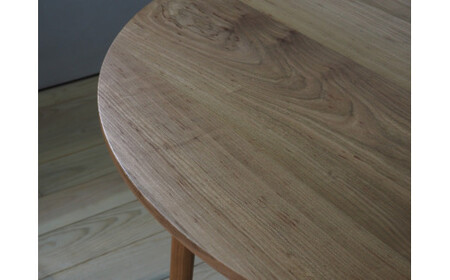 国産山桜の丸テーブル ラウンドダイニングテーブル≪出荷時期：受注後、約4ヶ月ほどで出荷予定≫ | ダイニングテーブル 丸テーブル 家具 インテリア 長野県 塩尻市