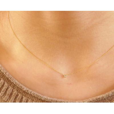 ふるさと納税 中央市 K18イエローゴールドアクアマリンネックレス |  | 02