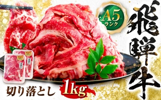 飛騨牛 A5等級 切り落とし 1kg 切り落とし肉 切りおとし 最高級 a5 A5 牛 和牛 牛肉 お肉 高級 贈答ギフト 岐阜市 / 肉の松久 [ANIP002]