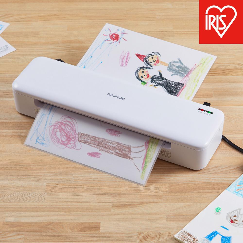 【ふるさと納税】ラミネーター 高速起動ラミネーター A3対応 2本ローラー 75μm~150μm アイリスオーヤマ 家電 電化製品 簡単操作 家庭用 コンパクト収納 HSL-A322-W ホワイト
