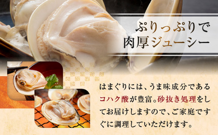 大洗産鹿島灘天然はまぐり 2㎏ 冷蔵 お吸い物 ハマグリ 蛤 貝 砂抜き処理 魚介類 大洗産 天然 はまぐり_BQ009
