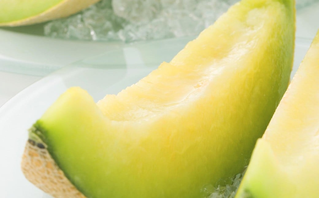 キングメルティー メロン 大玉 1玉 約2kg～2.5kg