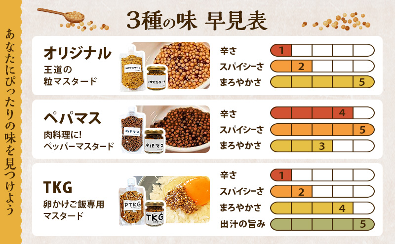 プチプチ食感！お肉と相性抜群の つぶマスタード 90g×3本セット [ジャム工房のら]【 調味料 スパイス 香辛料 万能調味料 肉料理 ソーセージ ポテトサラダ サンドイッチ キャンプ飯 BBQ アレ