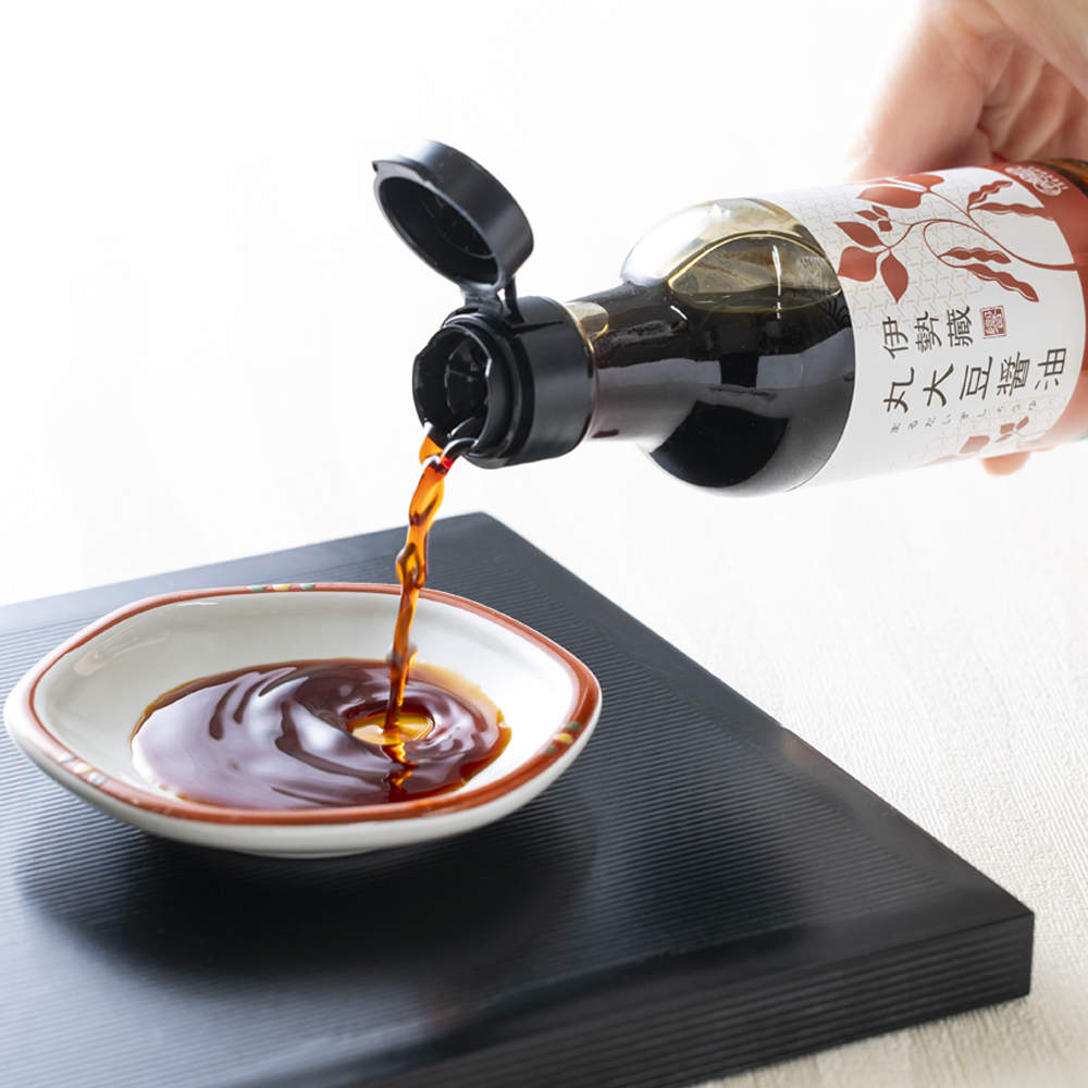伊勢藏 6点セット（丸大豆醤油200ml、白醤油200ml、香るぽんず360ml、香るつゆ360ml、米麹味噌500g、赤だし500g）創業100年以上続く希少な「百年木桶」の味わい。_イメージ4