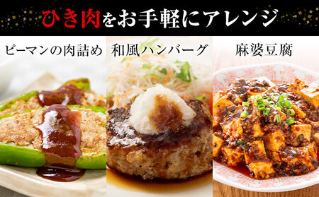 美明豚 ひき肉 500g × 6パック 計3kg (茨城県共通返礼品：茨城県産) ワークミート《30日以内に出荷予定(土日祝除く)》茨城県 河内町 SPF豚 びめいとん 部位 ひき肉 惣菜 豚肉 ブラ
