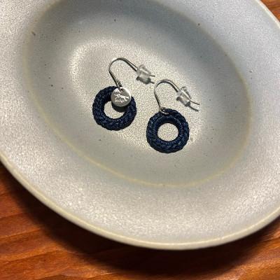 ふるさと納税 岡山市 airy indigo ピアス |  | 01