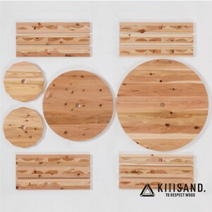 【DIY用】ケーブルドラム型テーブル PARTS KIT（H700タイプ）