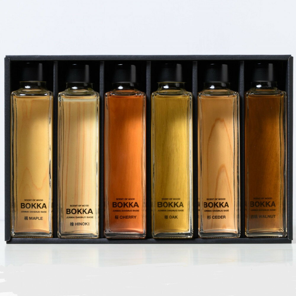 【ふるさと納税】樹木香る日本酒【BOKKA】6本BOX