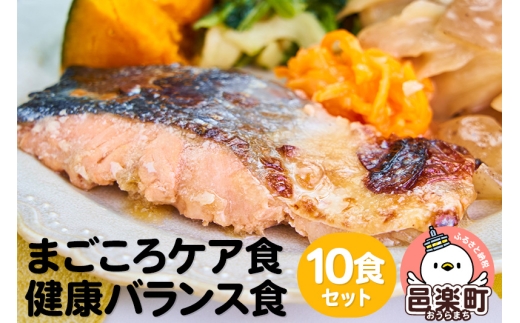 まごころケア食 健康バランス食 お弁当 ＜冷凍＞ 10食セット