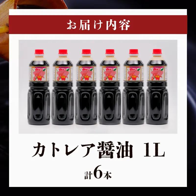 カトレア醤油 1L6本セット_B159-002