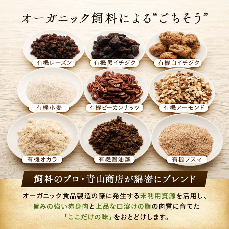 釧路生まれ、釧路育ちのオーガニックビーフ 生ハンバーグ120g×4枚 ふるさと納税 肉 F4F-3373