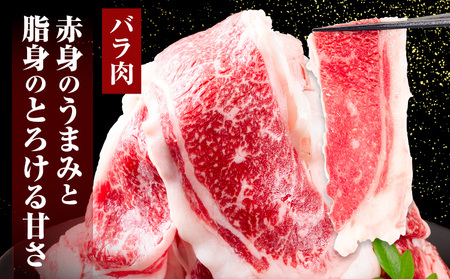 博多和牛 訳あり バラ肉 赤身肉 セット 合計 800g 株式会社中山家《30日以内に出荷予定(土日祝除く)》小竹町 博多和牛 牛肉 赤身肉 牛 すき焼き 牛丼 和牛 ご家庭用
