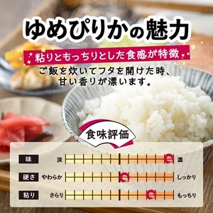 皇室献上米　令和6年産北海道産ゆめぴりか 10kg精米【1530224】