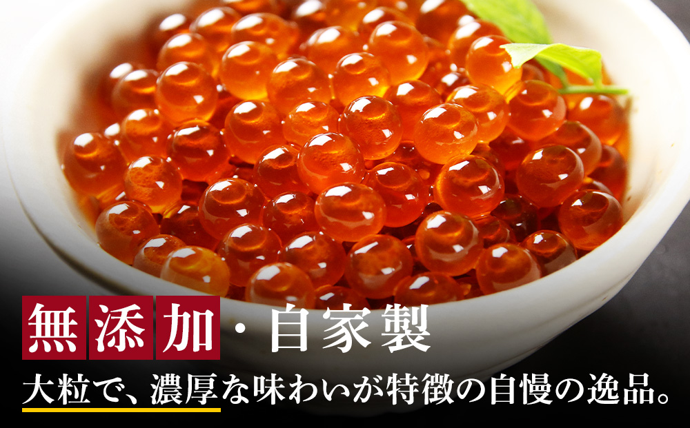 【訳あり】自家製！イクラの醤油漬け 100g×3個 合計300g AS157