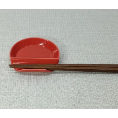 ふるさと納税 長崎県 【波佐見焼】スマート小皿5枚組 　赤  5　20470 |  | 01