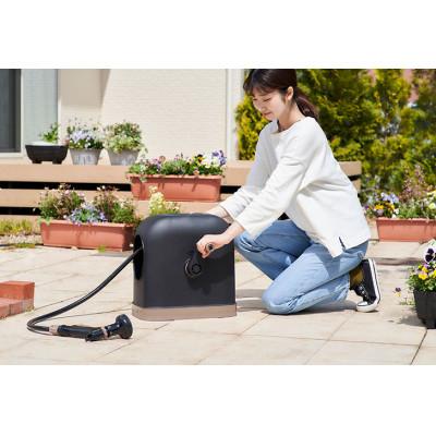 ふるさと納税 大河原町 フルカバーホースリールHG ブラウン×ブラック 20m  アイリスオーヤマ[53752954] |  | 02