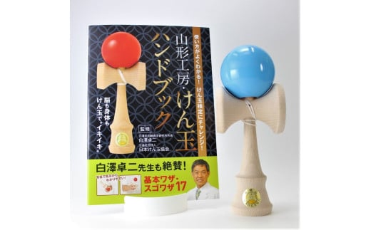 福祉けん玉「大晴」水色_F116