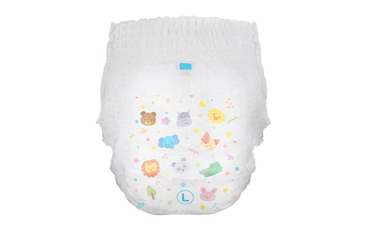 あんしんGenki！ ベビーおむつ Lサイズ 3袋 アイリスオーヤマ ｜ ふわもちタッチ パンツタイプ オムツ おむつ 紙おむつ ベビー用品 敏感肌 日用品 消耗品 出産祝い お祝い 子育て 育児 赤