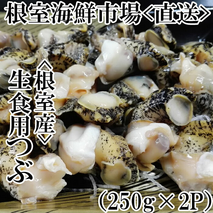 【ふるさと納税】[北海道根室産]生食用灯台つぶ(ボイル済)250g 選べる 2P 4P ツブ つぶ貝 ツブ貝 貝 北海道 根室市