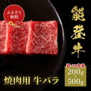 【ふるさと納税】選べる容量【和牛セレブ】能登牛　牛バラ 焼肉 200g 牛肉 最高級 バラ肉 焼肉 黒毛和牛 能登牛 和牛セレブ イベント お祝い クリスマス お正月 誕生日 パーティー 石川県 加賀市 F6P-2146var