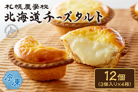 北海道チーズタルト　１２個｜ 札幌農学校 タルト