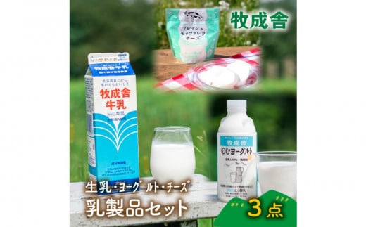 ＜牧成舎＞飛騨の牛乳屋さんが作った こだわりの乳製品お試しセット（牛乳1L×1本・のむヨーグルト750ml×1本・モッツァレラチーズ100g×1個）| 低温殺菌 無添加 牛乳 ヨーグルト チーズ 乳製品 おいしい セット 牛乳 ヨーグルト チーズ 乳製品 牛乳 ヨーグルト チーズ 乳製品 牛乳 ヨーグルト チーズ 乳製品 牛乳 ヨーグルト チーズ 乳製品 飛騨高山 (有)牧成舎 DF042