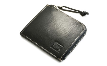 VanNuys 薄型　L型ファスナーウォレット ビンテージキャメル