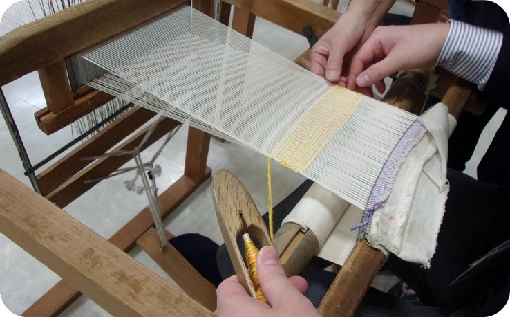 
            西陣織　工房見学＆製作体験（京都文化満喫体験付き）　※寄附金は文化財保護に使途を限定しています。
          