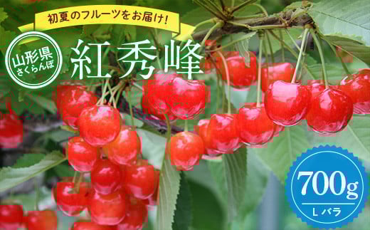 
            《先行予約 2026年度発送》紅秀峰 700g 秀品 Lサイズ バラ詰め FSY-0669
          
