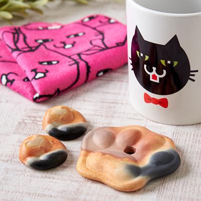 ふるさと納税 上郡町 【猫の食卓セット】猫のマグカップ、にゃんこの箸置き、にゃんこの恵味、猫のミニタオル |  | 02