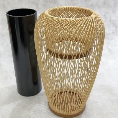 ふるさと納税 静岡市 駿河竹千筋細工 花器 「華つぼ」 |  | 02