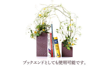 Vintage pottery 花の器オブジェ　〜宵桜 よいざくら〜 【株式会社虔山】 フラワーベース オブジェ モダン[MHJ005]