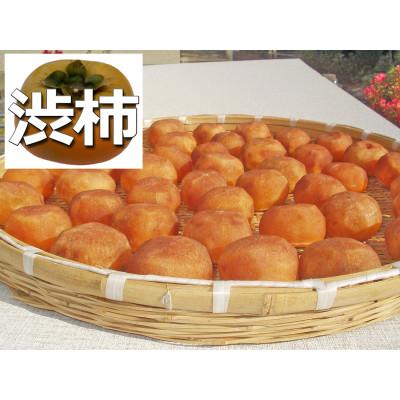 ふるさと納税 紀美野町 【和歌山県産】アンポ干し柿用平核無柿(ヒラタネナシカキ)生渋柿AP-約4.5-5kg　約22~35果 |  | 01