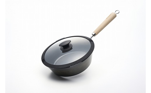 村の鍛冶屋 Fepan 鉄フライパン深型28cm (フタつき) FC030229