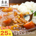 【ふるさと納税】カレー専門店Sabziオリジナル野菜カレー 180g×25食(合計4.5kg) レトルト 簡単調理 長期保存 朝カレー ランチ「2025年 令和7年」