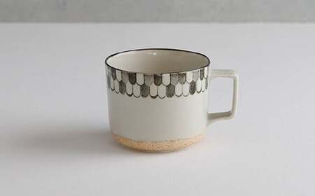 A20-387 有田焼 hibi kuppi Plate&Mug tile ヤマト陶磁器