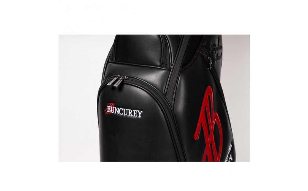 BUNCUREY　ツアー型キャディーバッグ（BM23SS-16-024）〈ブラック〉