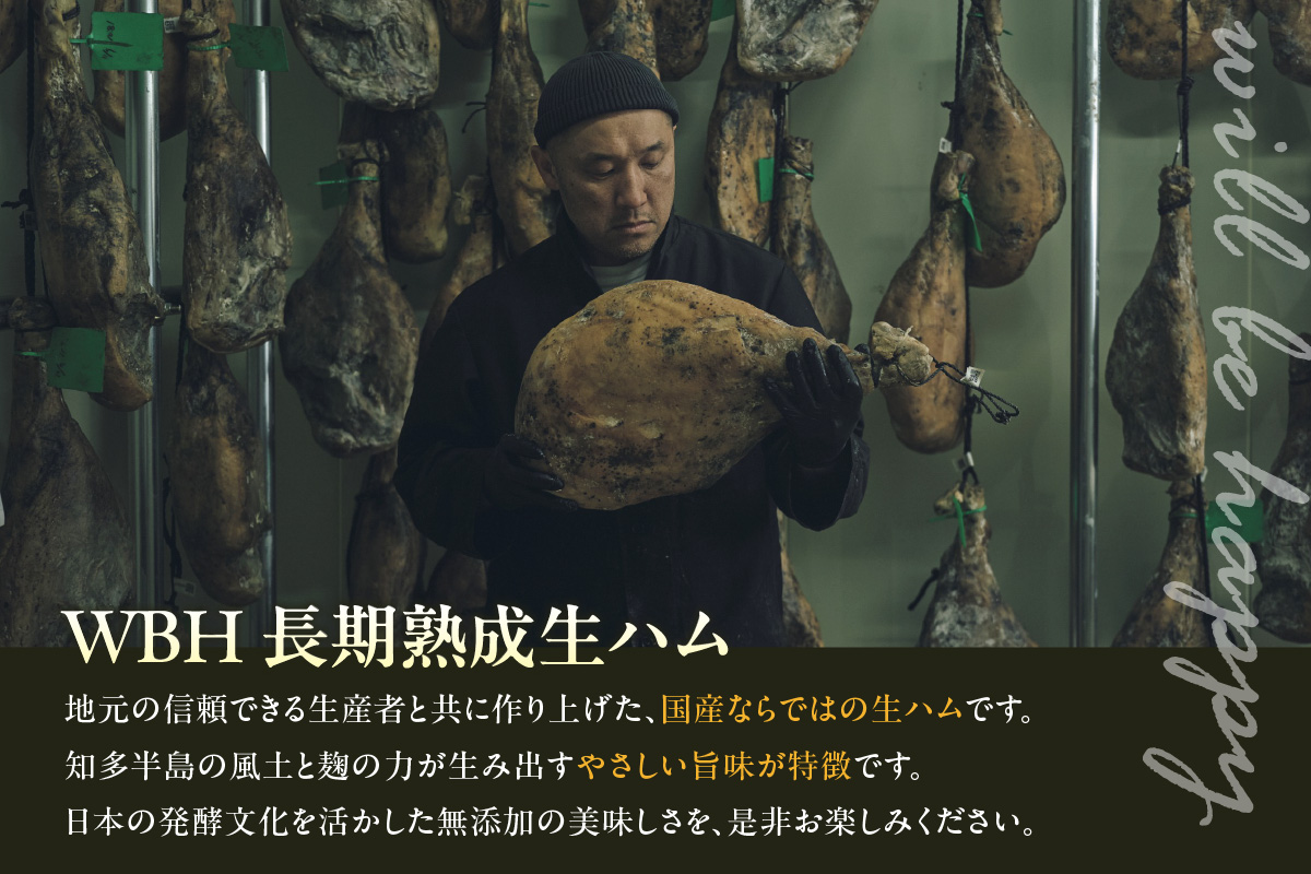 【先行予約】【2026年10月より順次発送】生ハム モモ（パレタ）前脚【原木】3.5kg以上 ハモンテンパク【長期熟成7ヵ月以上】｜生ハム  常滑市