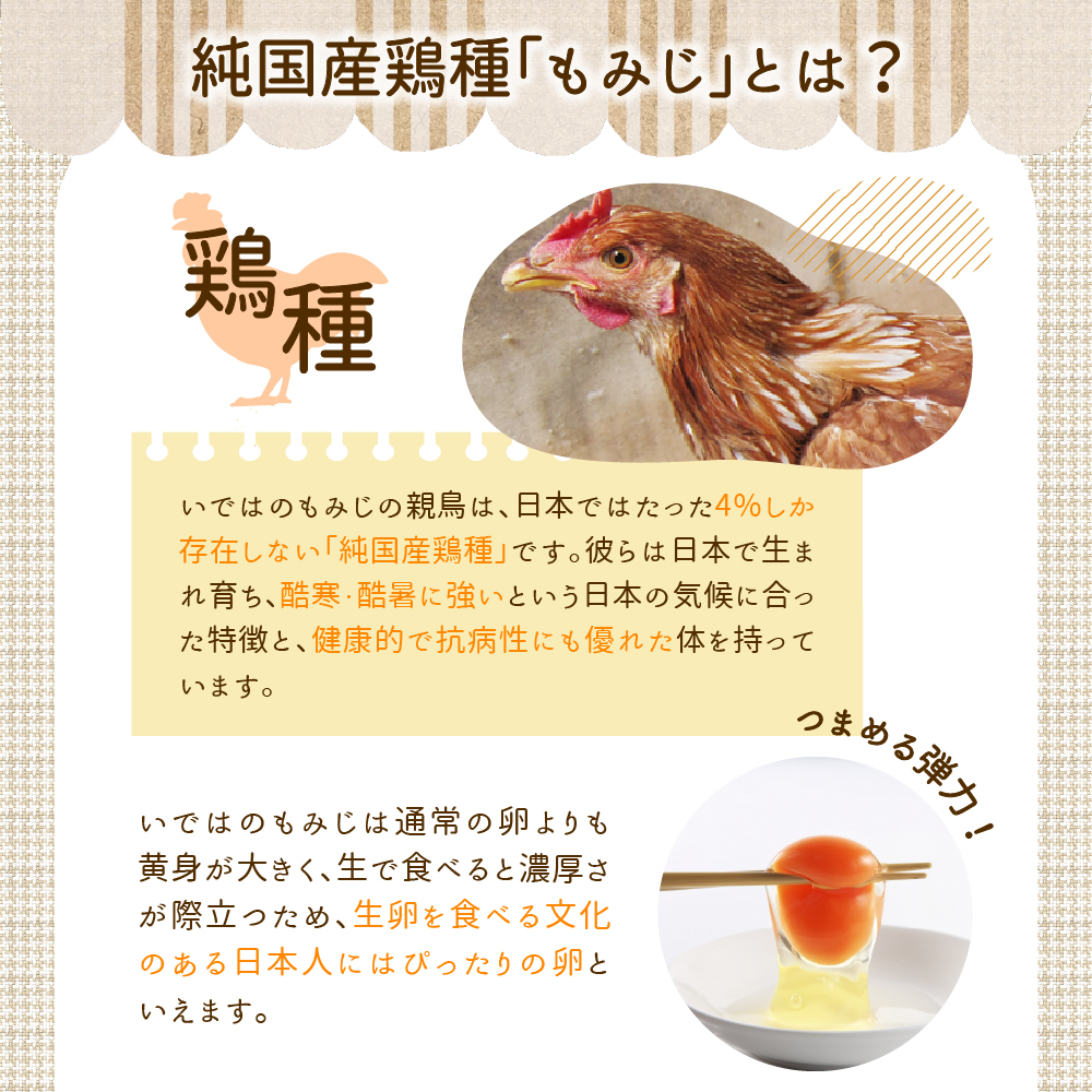 たまご 50個 入り（破損補償5個を含む）新鮮うみたて【ブランド 卵 いではのもみじ紅 】 50個 入り