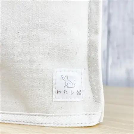 【猫目バッグ】わたし猫・帆布トートバッグ(小)/カッパー_装飾品・工芸品 トートバッグ・ショルダーバッグ 鞄・バッグ かばん カバン_【1545629】