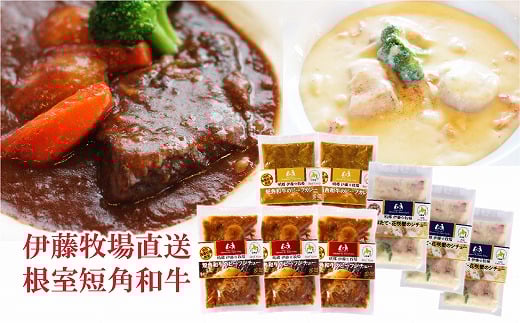 C-13005【年内配送可】 3種のシチュー・カレーセット(計8P)