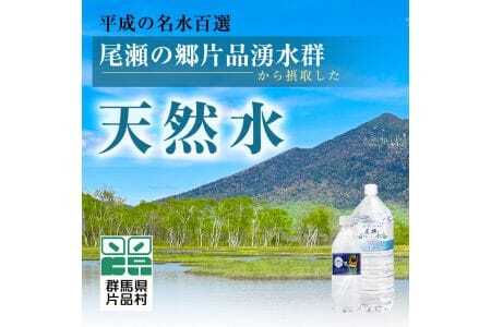 尾瀬のおいしい水（2リットル・６本）３ケース