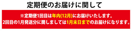【0432211b】＜定期便・全2回(12月・1月)＞年内お届け！まるまる育ったマスクメロン(2玉×2回・計6.6kg以上) マスクメロン フルーツ 果物 果実 6キロ 数量限定 期間限定 【まる美園