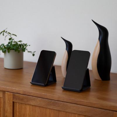 ふるさと納税 奥州市 スマホスタンド iPhone 17 Pro 対応 ブラック バンドシー [AR166] |  | 02